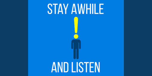 Cover image for Stay Awhile and Listen