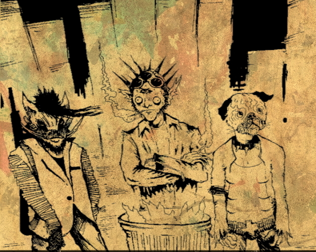 Cover image for GONZO MUTOID WASTELAND CRUST PUNKS!