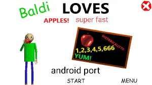 Baldi S Basics Love Apples Super Fast Android By Baldi S Basics