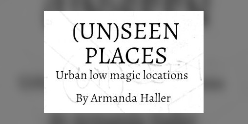Cover image for (un)seen places