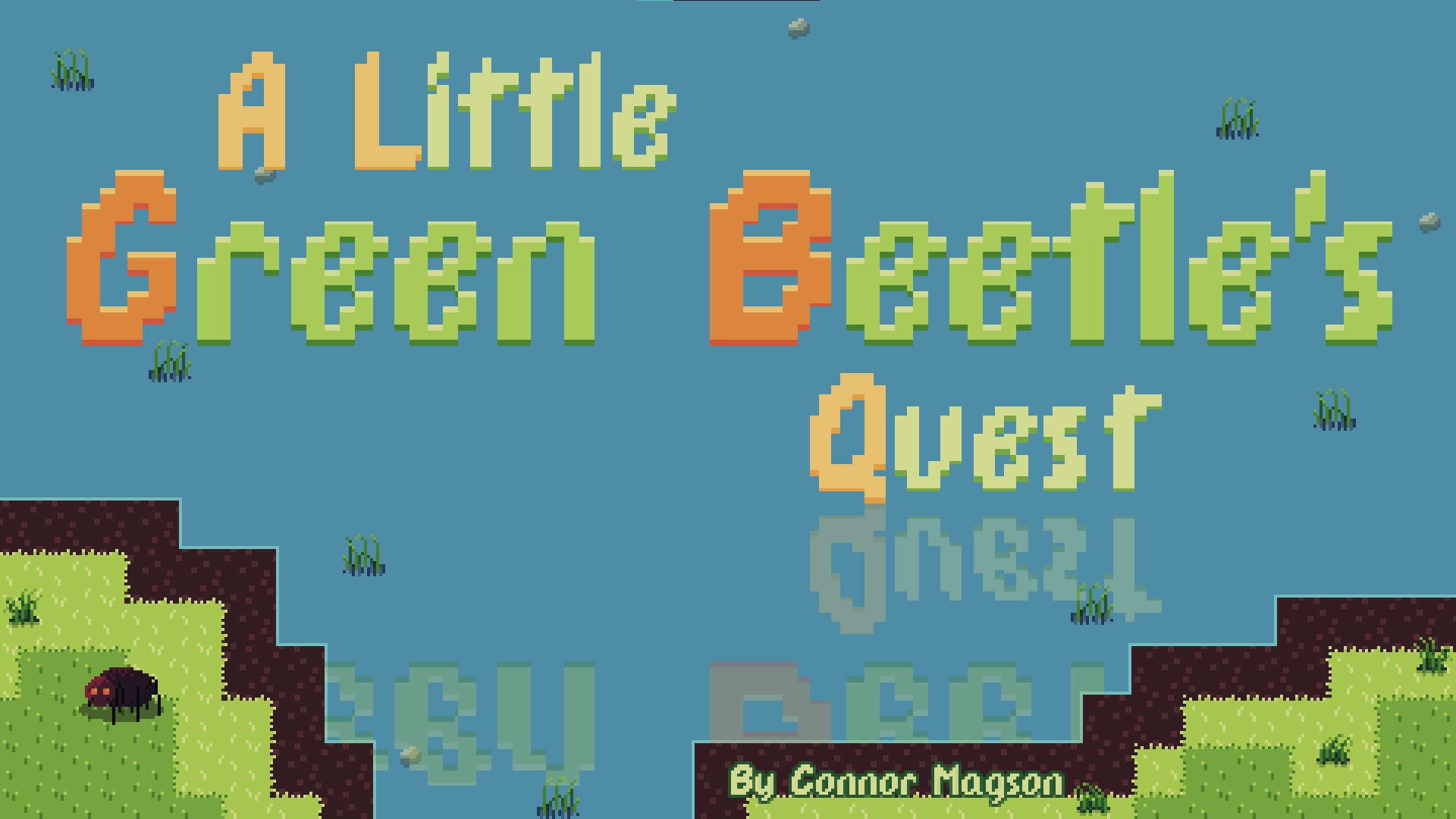 A Little Green Beetle's Quest