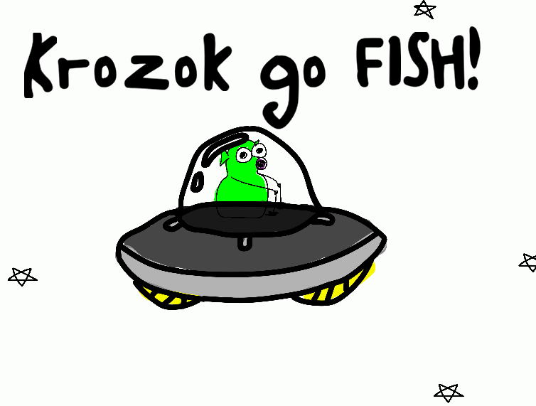 Cover image for Krozok go FISH!