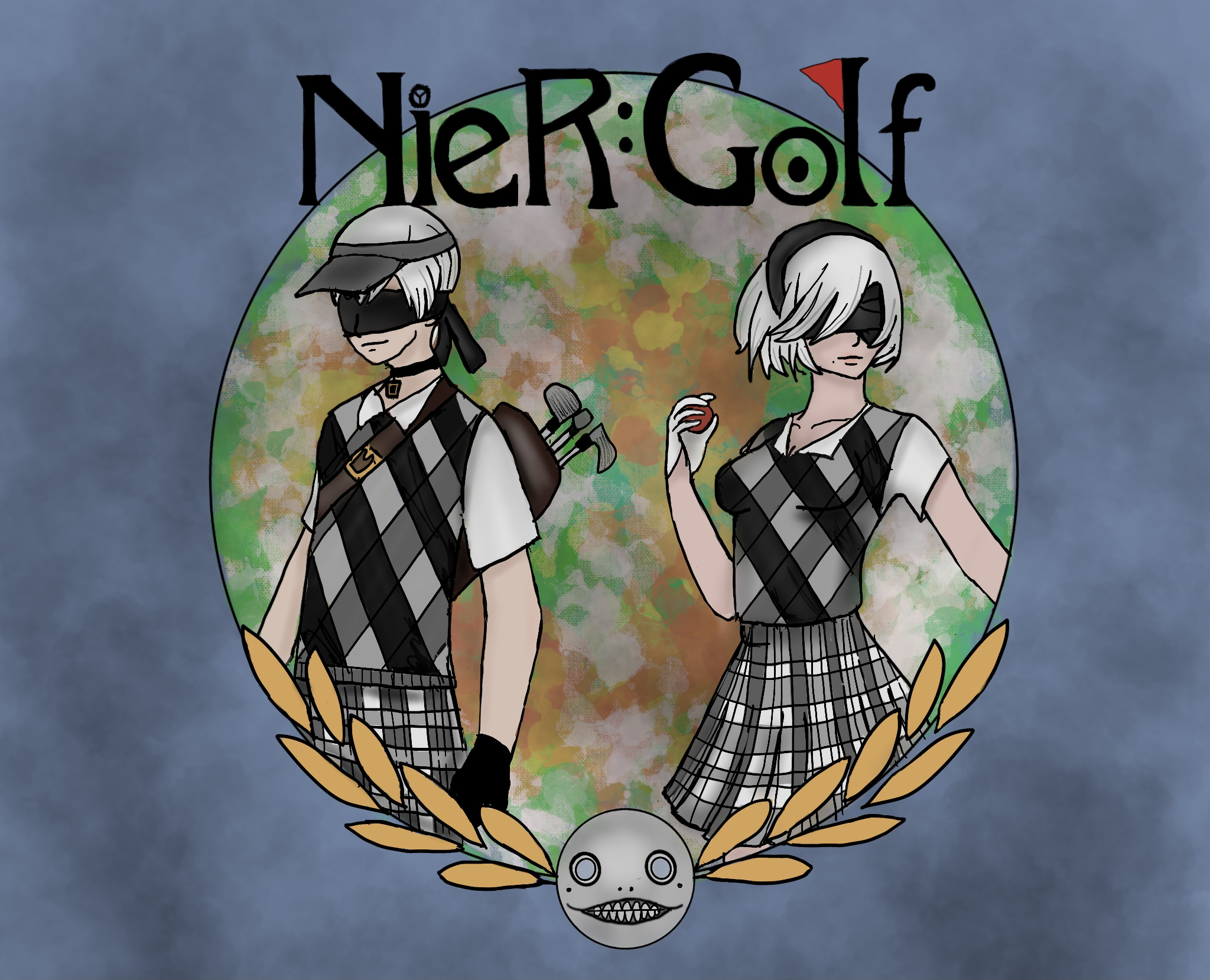 Cover image for NieR:Golf