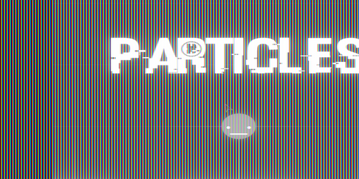 Cover image for Particles