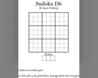 Sudoku D6  