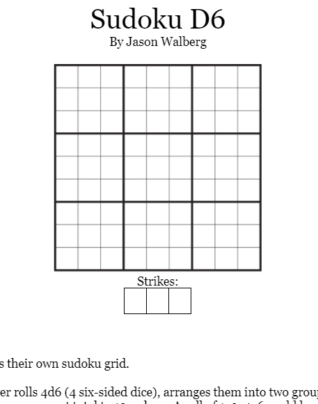 Cover image for Sudoku D6