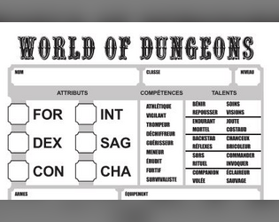 World Of Dungeons : Version Française   - World of Dungeons vf 
