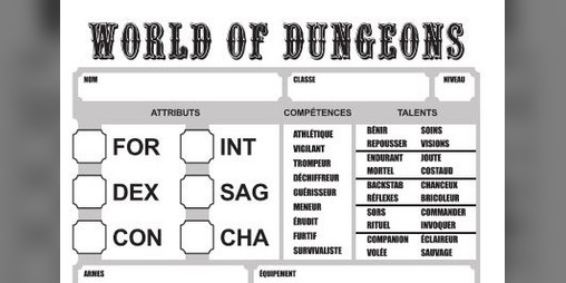 Cover image for World Of Dungeons : Version Française