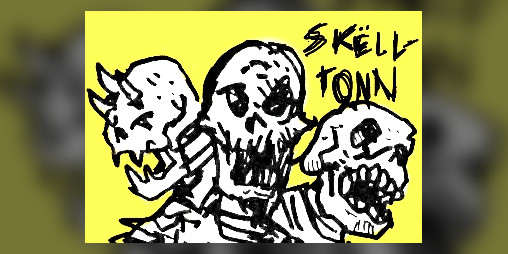 Cover image for SKËLL-TONN!