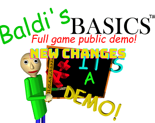 Baldi's Basics Full Game Public Demo (New Changes)