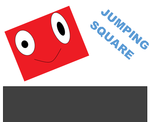 Jumping square by Mrcheesyduck