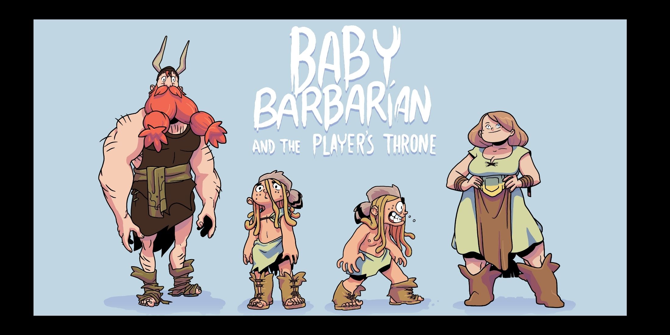 Baby Barbarian Metroidvania Game Teaser
