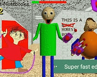 Baldi's Basics Telepoting Chaos Super Duper Ultra Fast Android PC
