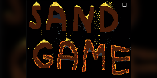 Cover image for Sand game