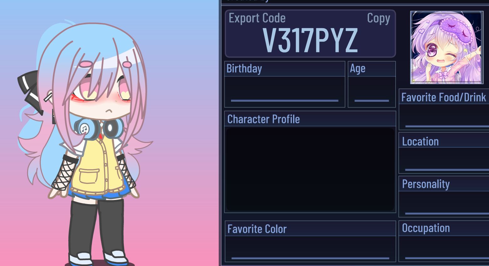 Post by My name still Eve :D in Gacha Cute Android comments 