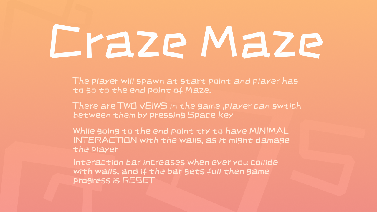 Craze Maze