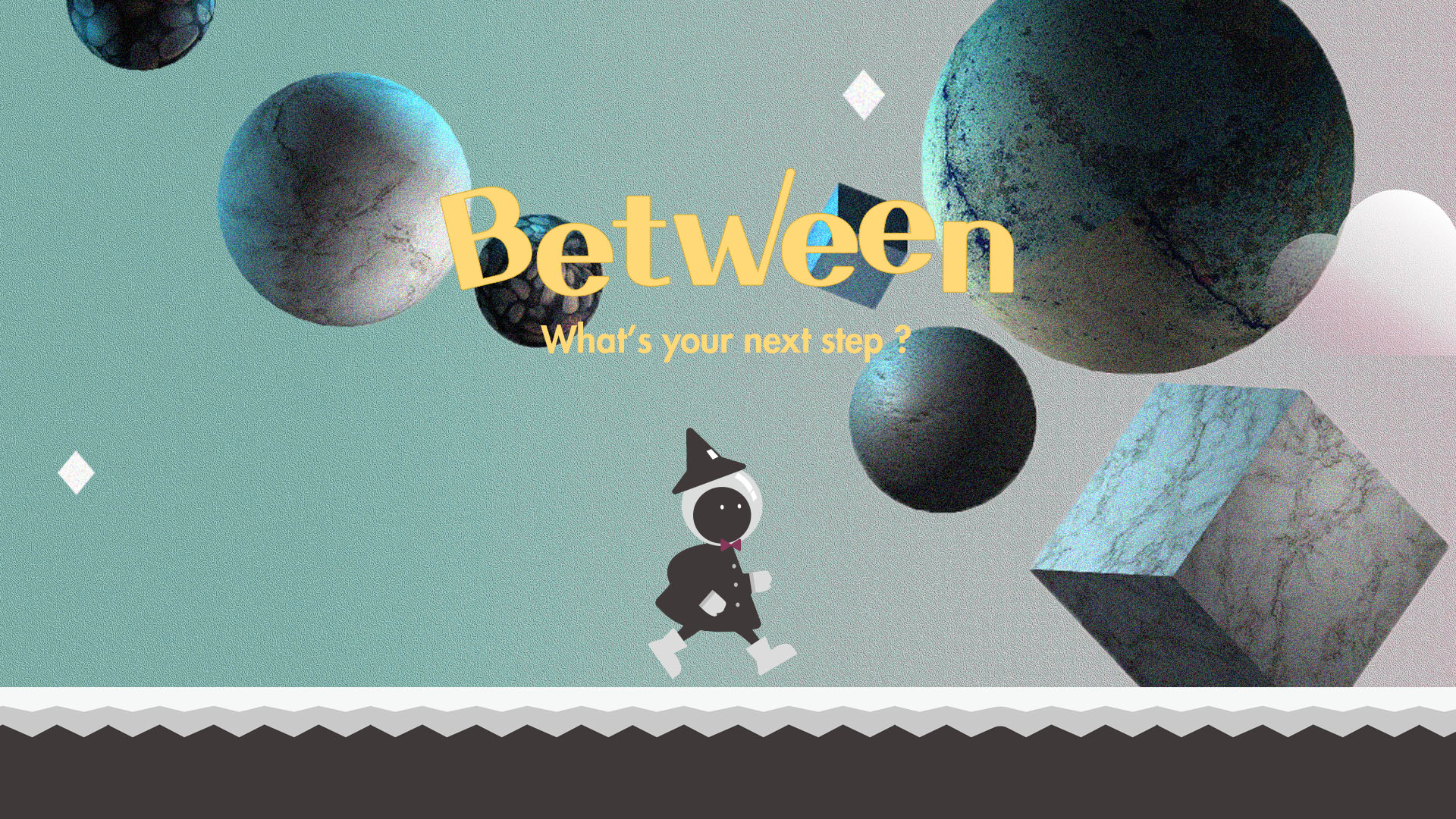 Between