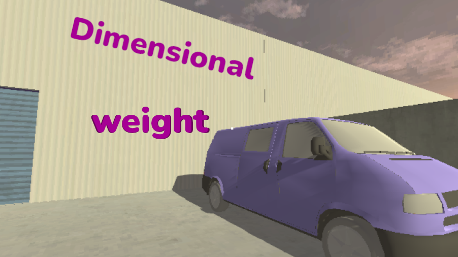 Dimensional Weight cover
