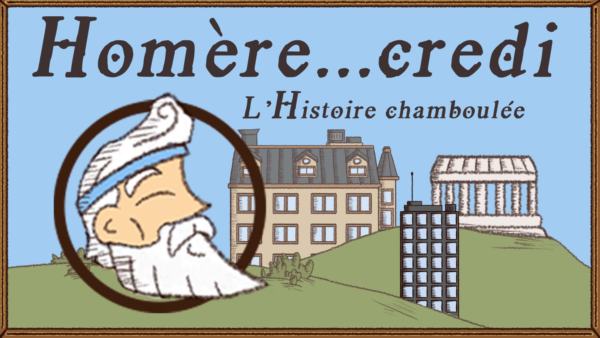 Cover image for Homère...credi