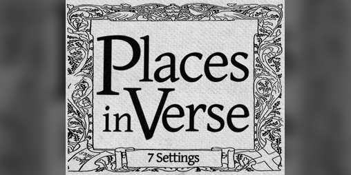 Cover image for Places in Verse