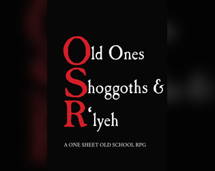Old Ones, Shoggoths & R'lyeh  