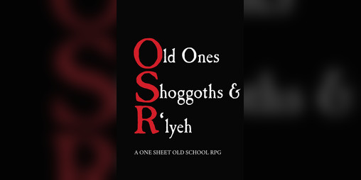 Cover image for Old Ones, Shoggoths & R'lyeh