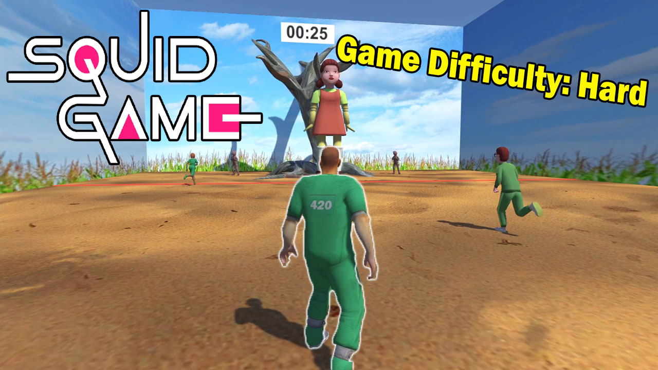 Cover image for Squid Game Red light Green light (Rage Edition)