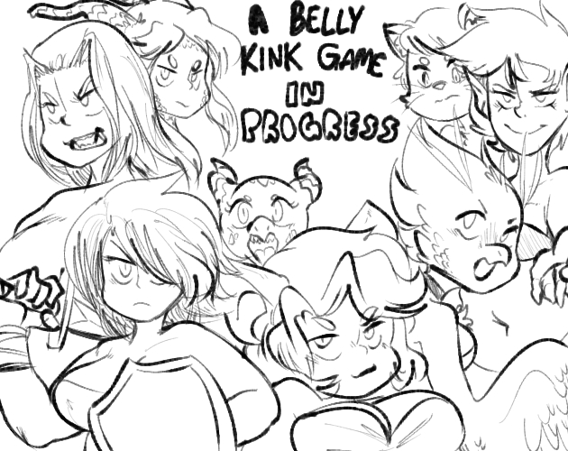 Cover art for An RPG with Bellies in it, an adult visual novel by Sinful Lapis