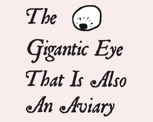 Cover image for The Gigantic Eye That Is Also An Aviary