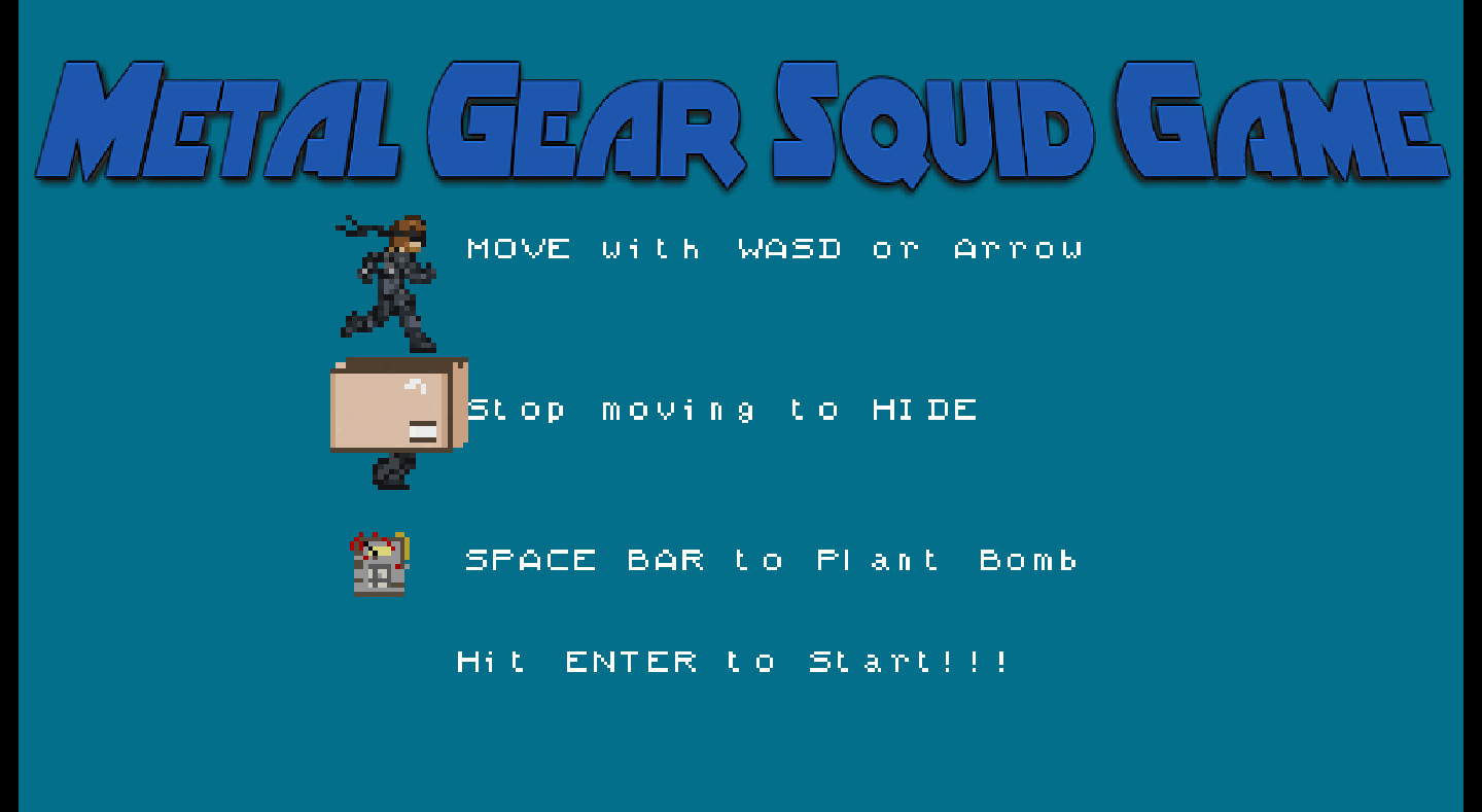 Metal Gear Squid Games