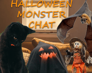 Halloween Monster Chat   - A cozy Halloween themed cooperative narrative ttrpg 