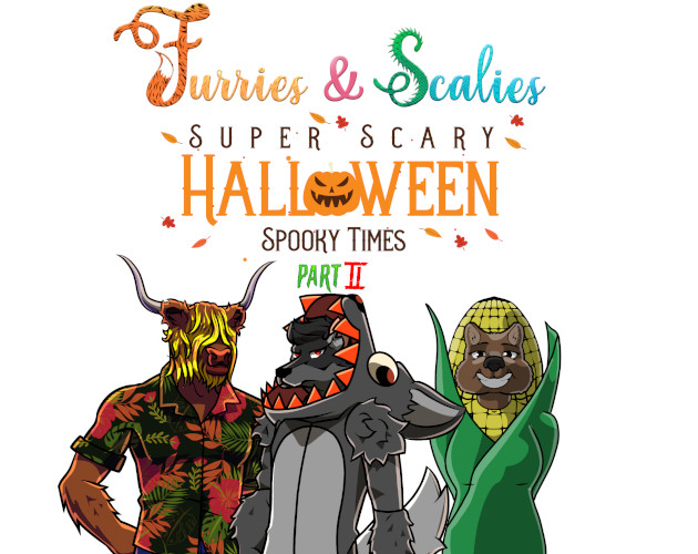 Cover image for Furries & Scalies: Super Scary Halloween Spooky Times Part II