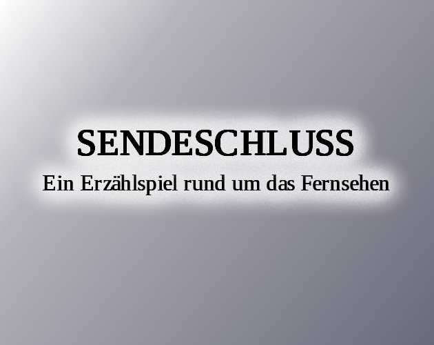 Cover image for Sendeschluss