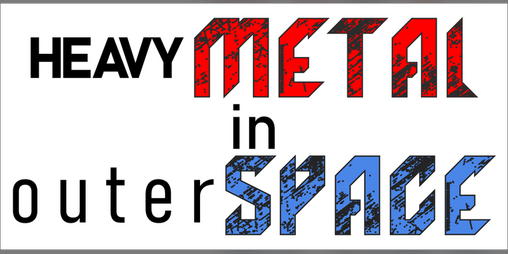 Cover image for heavy METAL in outer SPACE