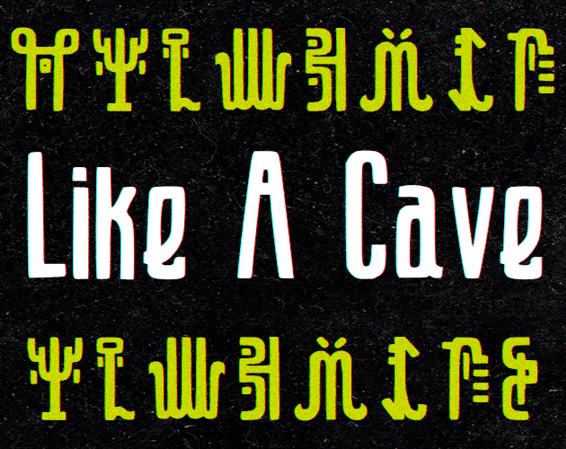Cover image for Like a Cave - Typeface