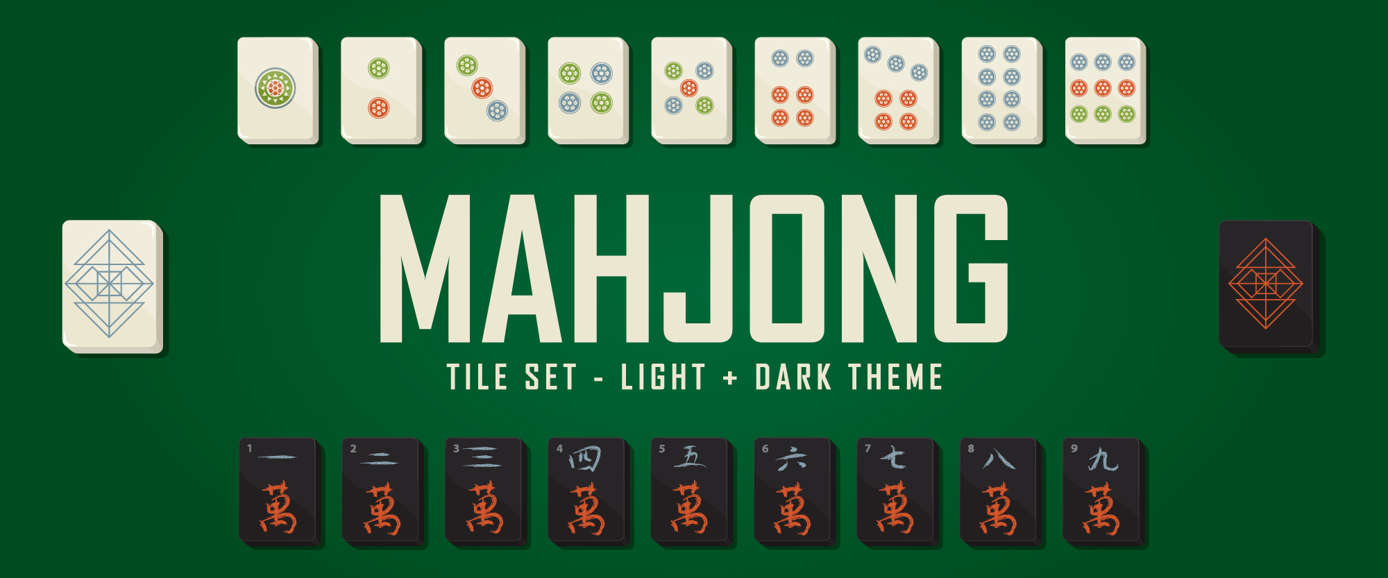 Mahjong Tile Set