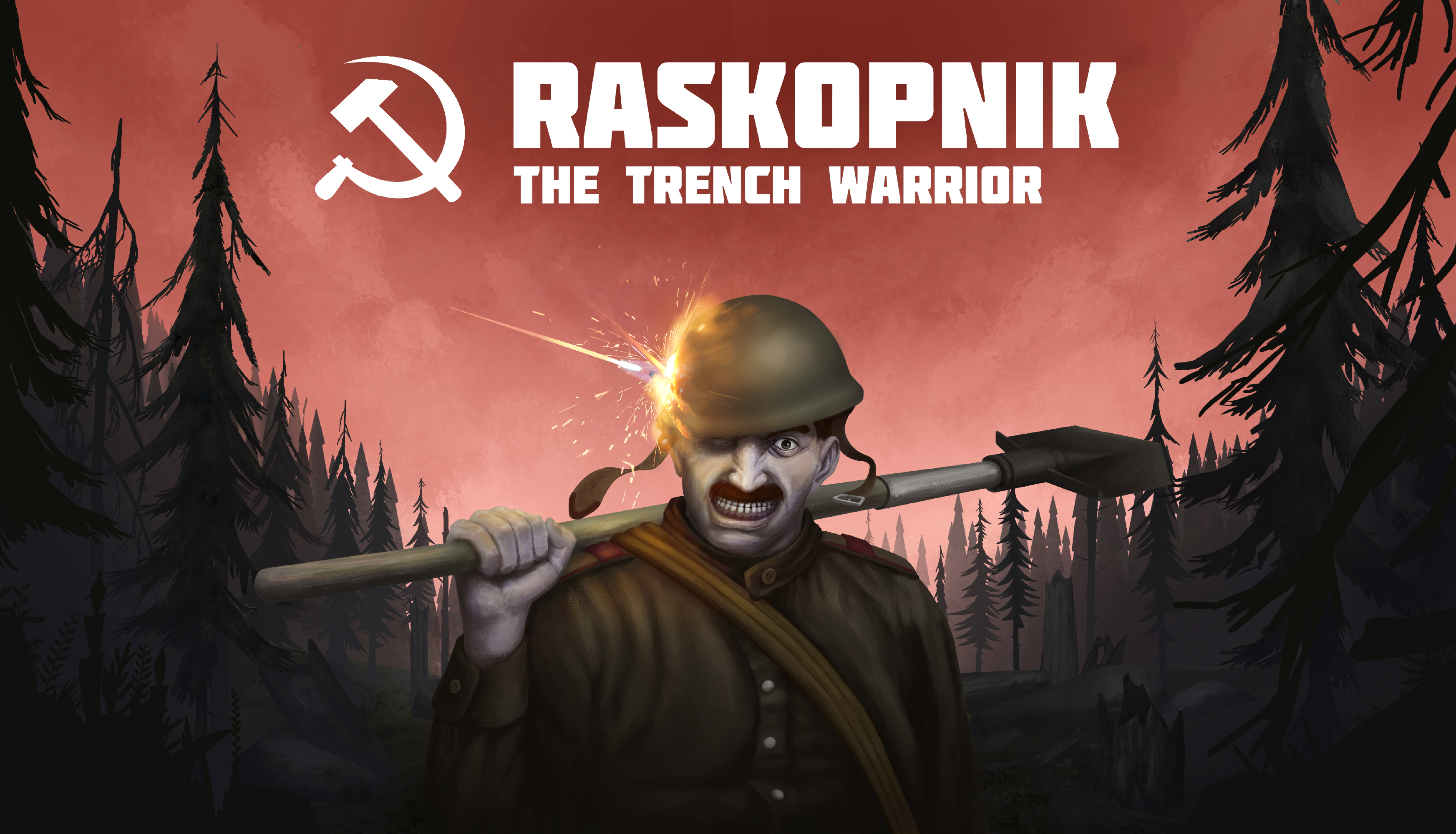 RASKOPNIK: The Trench Warrior by myacty, Magmich, spdidi2010,  deathdeathdeath for Siberian Game Jam Ноябрь 2020 - itch.io