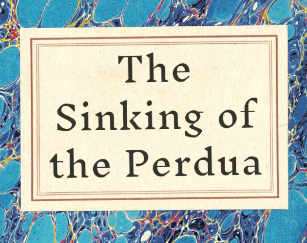 Cover image for The Sinking of the Perdua