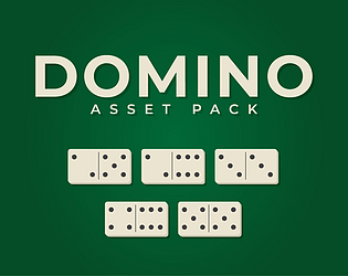 Domino Game Kit Graphic Assets - Royalty Free Game Art