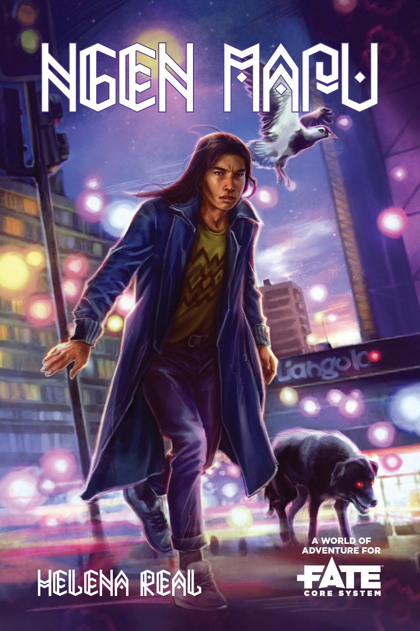 Cover image for Ngen Mapu • A World of Adventure for Fate Core