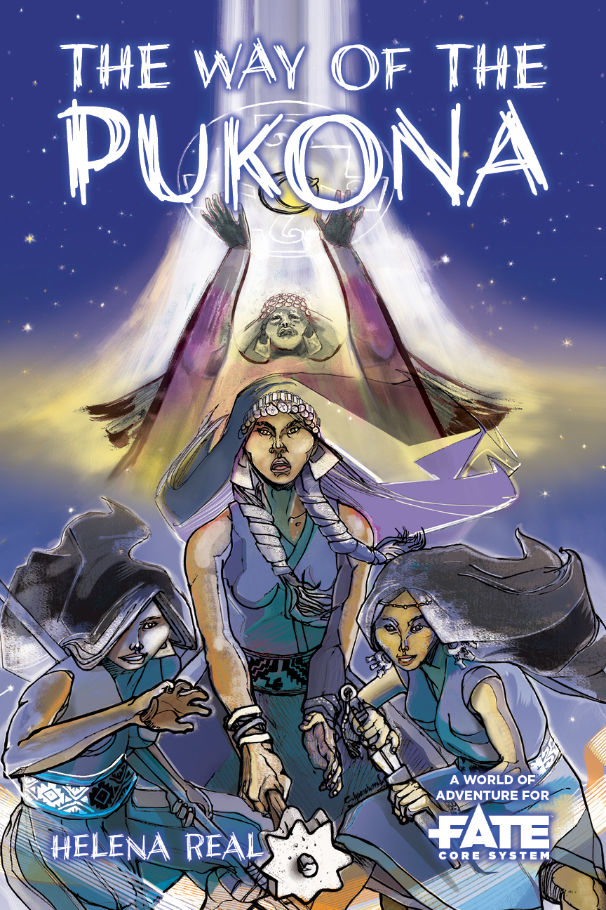 Cover image for The Way of the Pukona • A World of Adventure for Fate Core