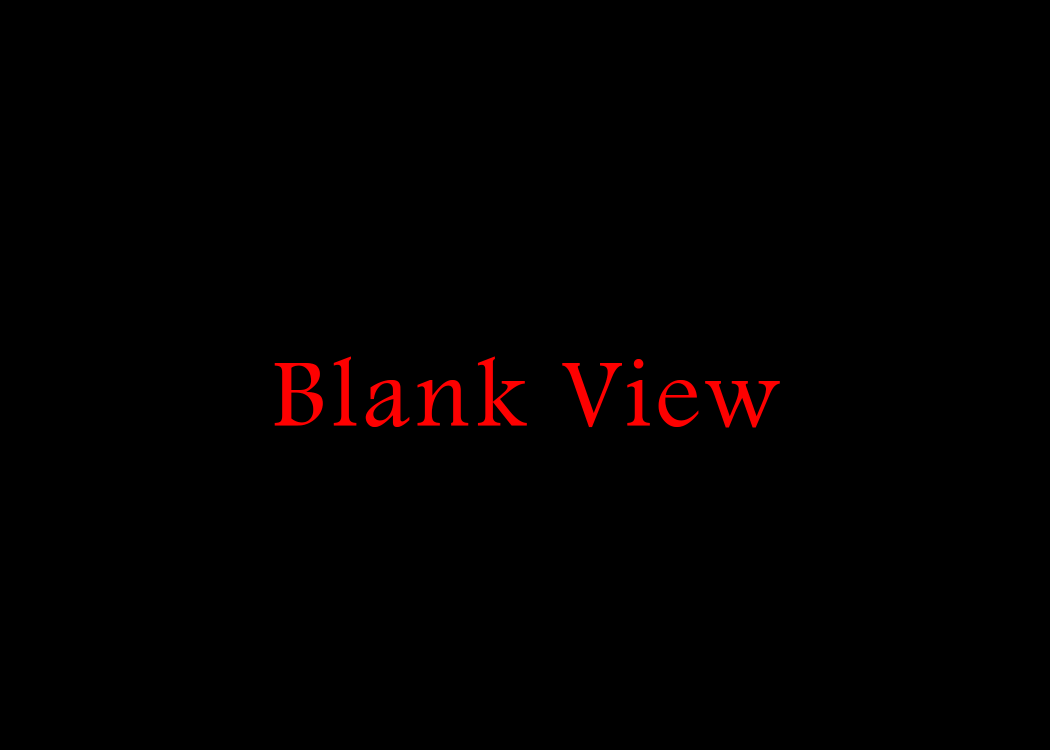 Blank View