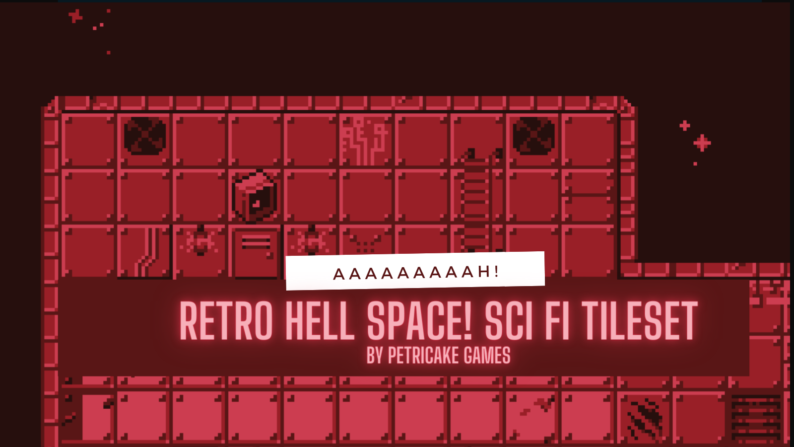 Retro Hell Space! Sci-Fi Tileset
