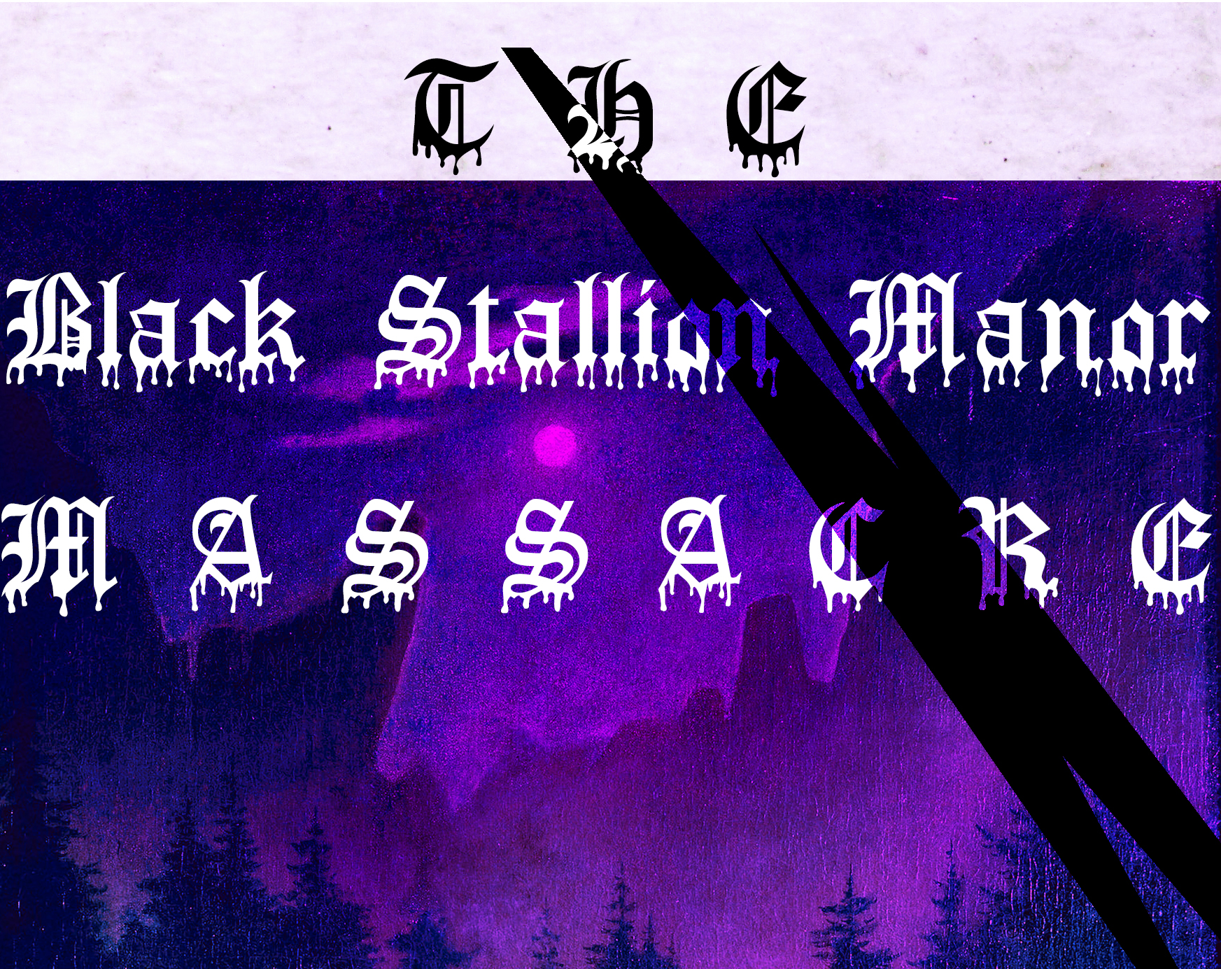 Cover image for The Black Stallion Manor Massacre
