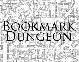 Bookmark Dungeon   - Solo RPG on a bookmark. 
