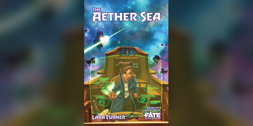 Cover image for Aether Sea • A World of Adventure for Fate Core