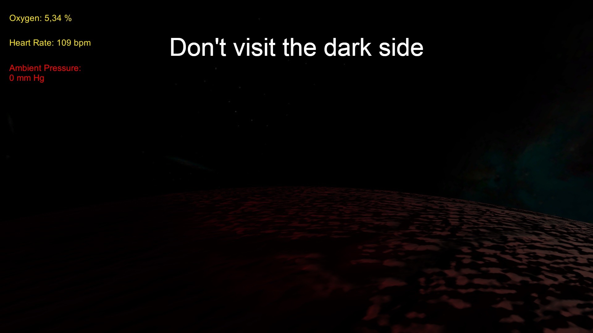 Don't visit the dark side