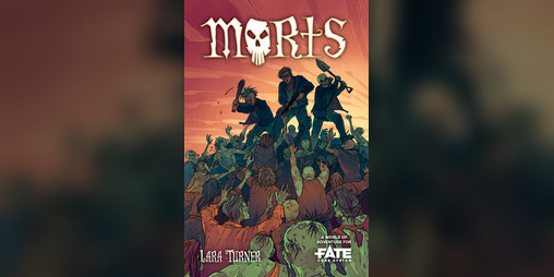 Cover image for Morts • A World of Adventure for Fate Core