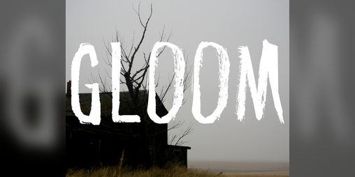 Cover image for GLOOM (ashcan)