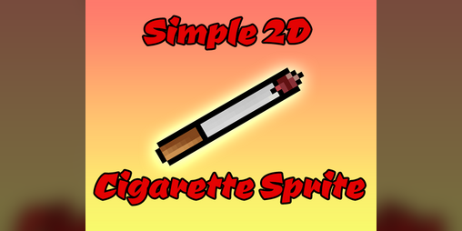 8 bit cigarette Simple Pixel Cigarette by Fatal
